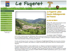 Tablet Screenshot of lefugeret.com